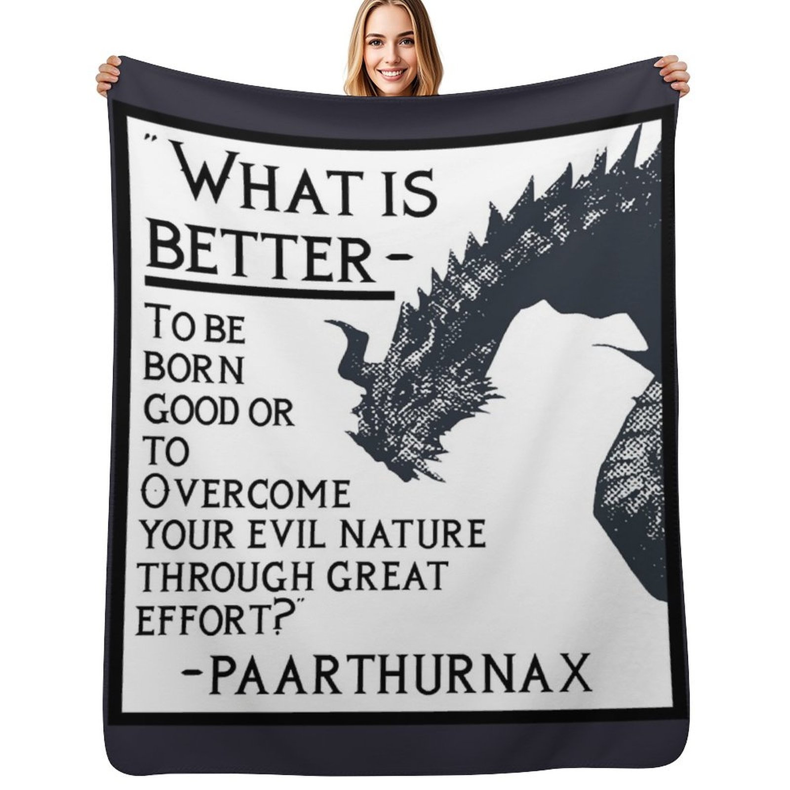 3D Printing Quote - Wonderful Memory Paarthurnax Quote Graphic For