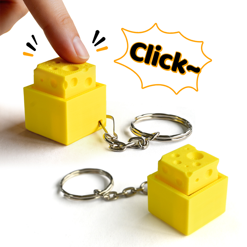 3D Printed Cheesy Key Fidget C - đánh giá và giá 3D Printing Plastic