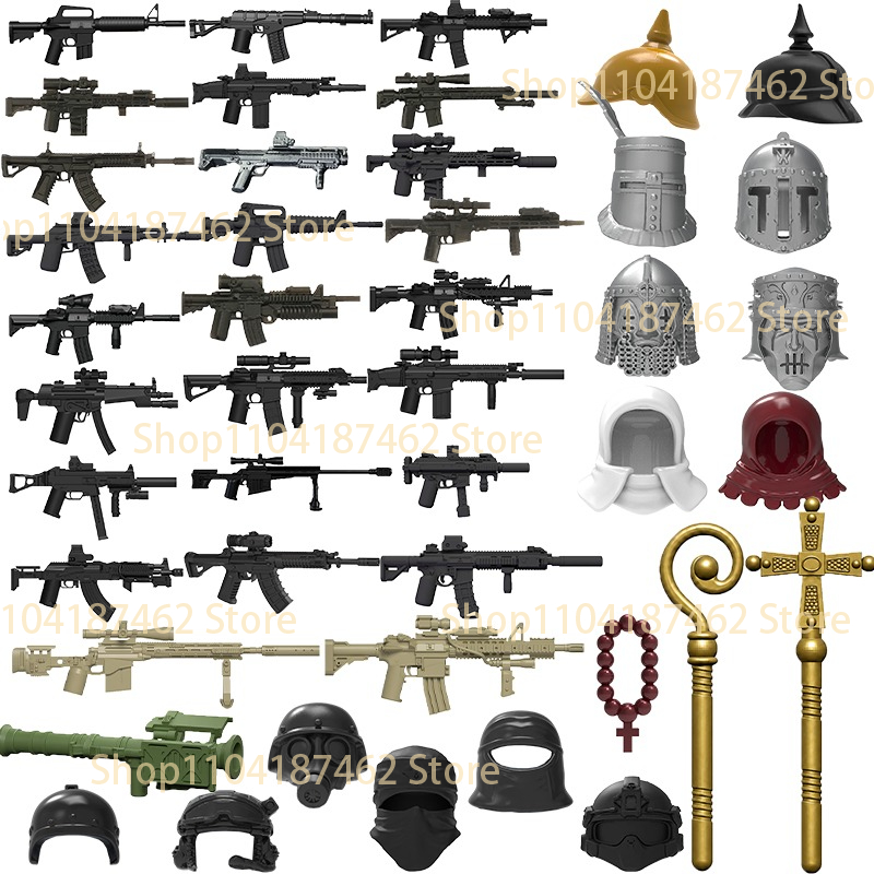 Military Soldiers Figure Equip - đánh giá và giá 3D Printing Lego Bricks