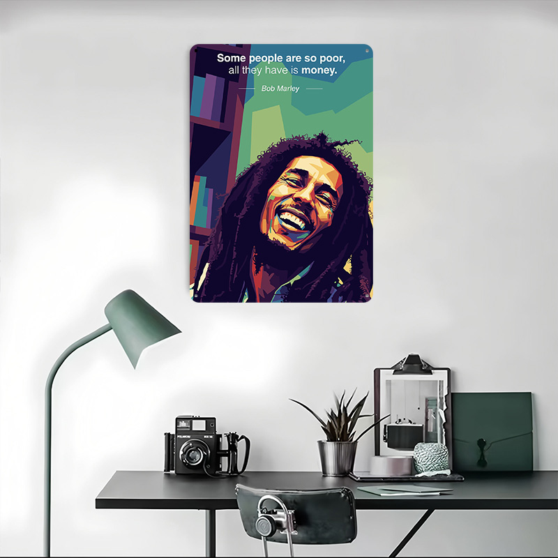 Bob Marley Quote Pop Art 3D Pr - đánh giá và giá 3D Printing Quote