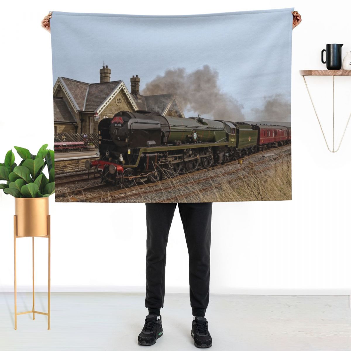 Steam train over Yorkshire moo - đánh giá và giá 3D Printing Yorkshire