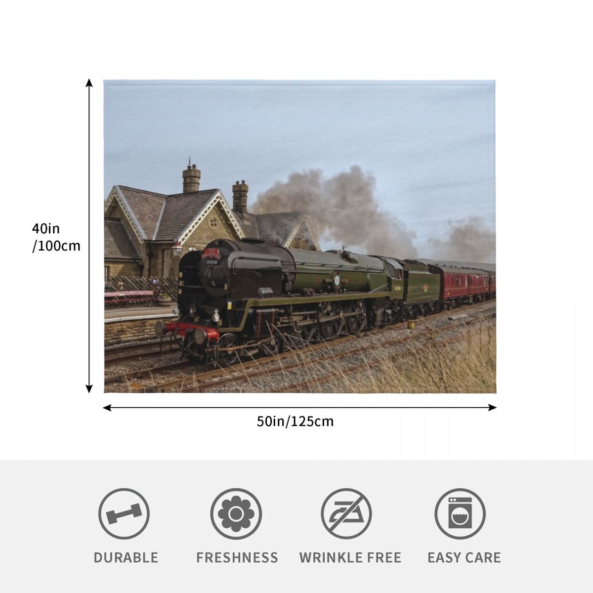 Steam train over Yorkshire moo - đánh giá và giá 3D Printing Yorkshire