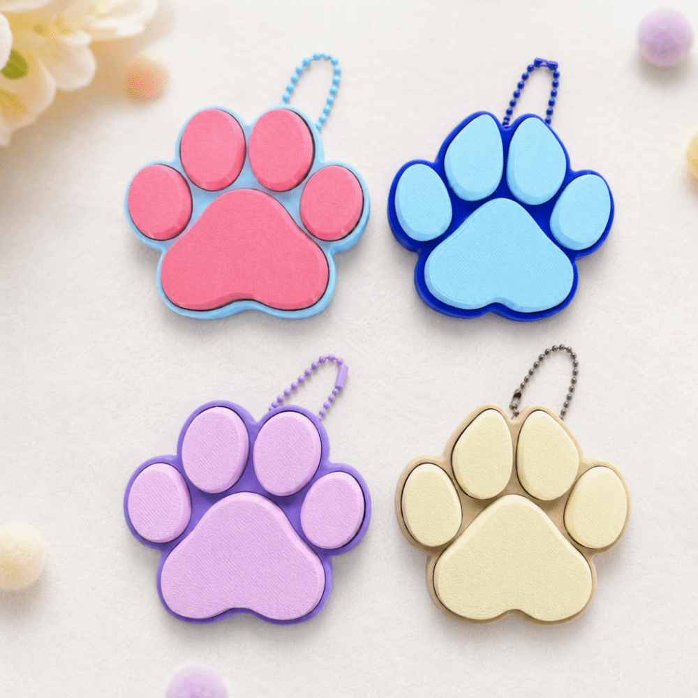 3D Printed Dog Cat Paw Clicker - đánh giá và giá 3D Printing Keycaps