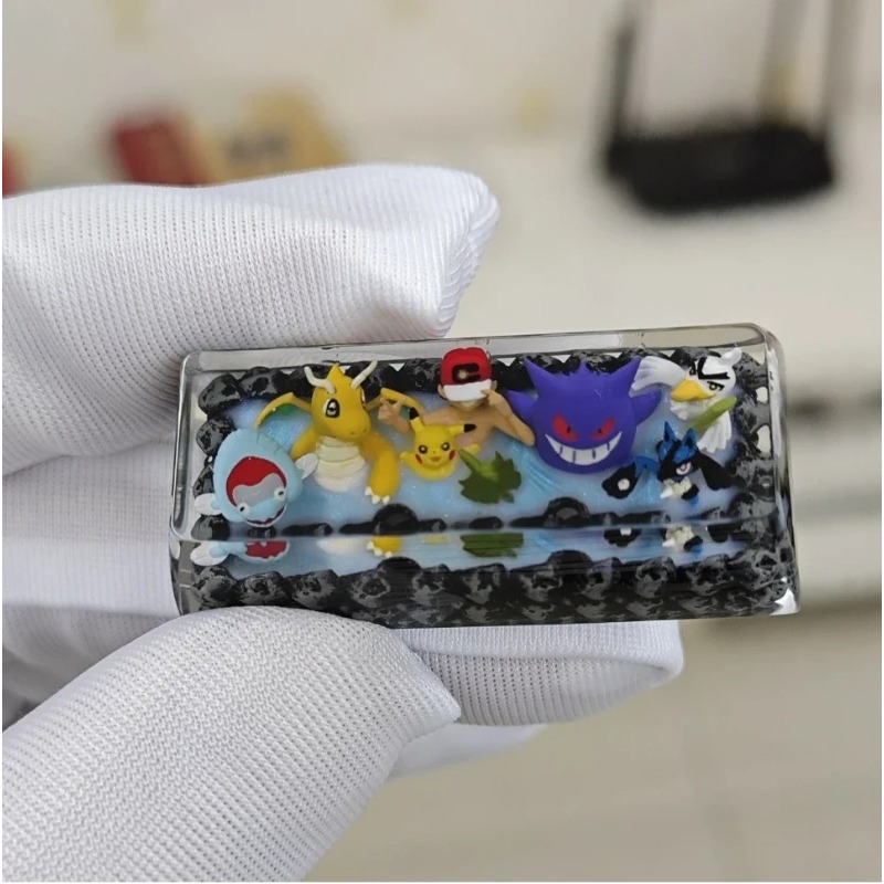 Pokemon Anime Keycaps 1U 1.25U - đánh giá và giá 3D Printing Keycaps