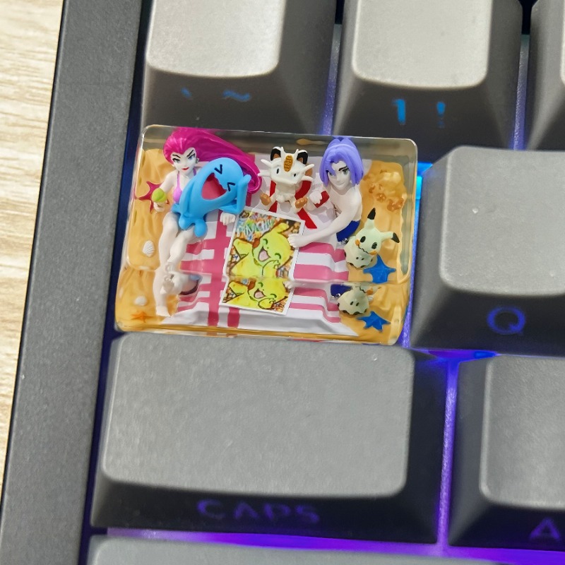 Pokemon Anime Keycaps 1U 1.25U - đánh giá và giá 3D Printing Keycaps