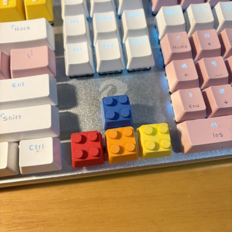 3D Printed MX Stem Keycaps Cre - đánh giá và giá 3D Printing Keycaps