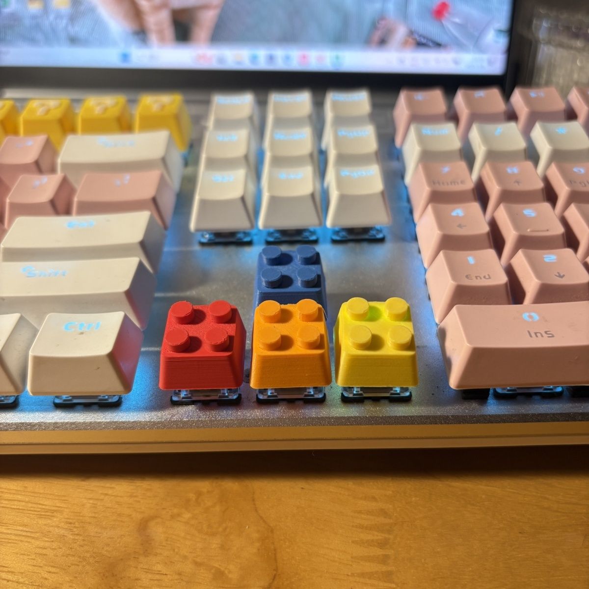 3D Printed MX Stem Keycaps Cre - đánh giá và giá 3D Printing Keycaps