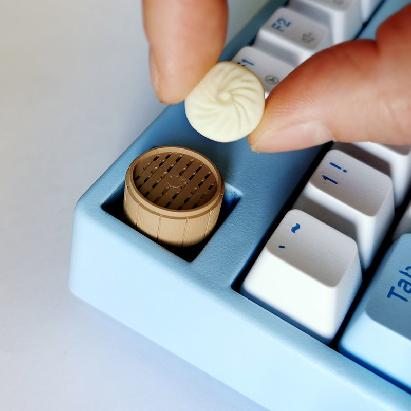 Personalized Steamed Buns Dump - đánh giá và giá 3D Printing Keycaps
