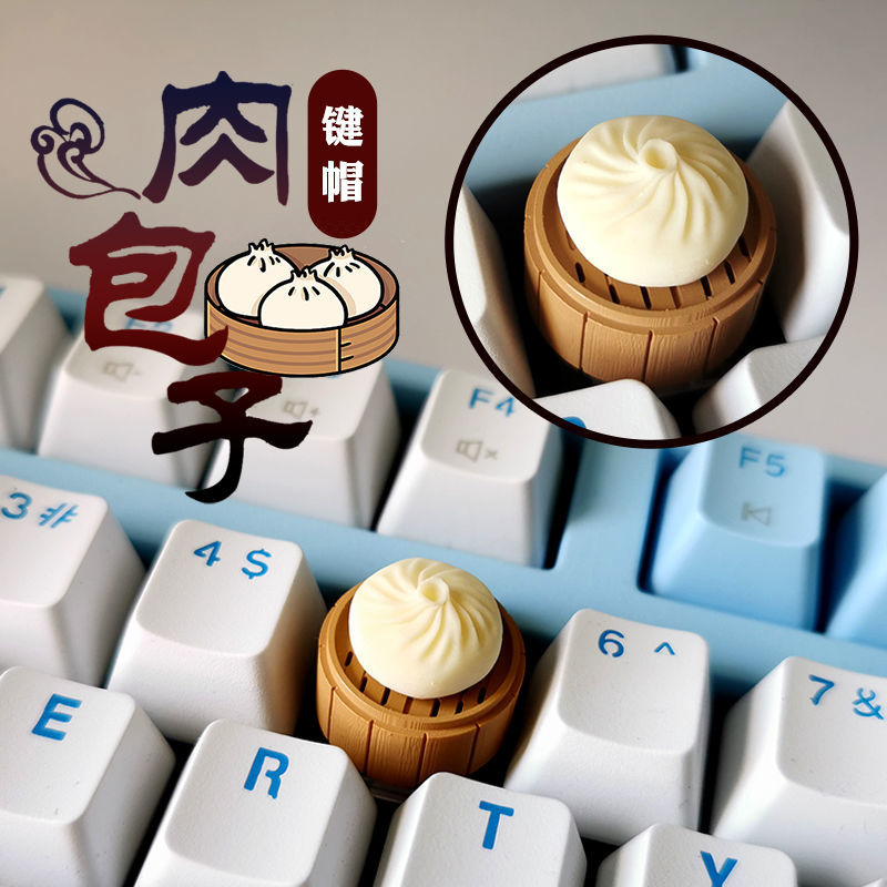 Personalized Steamed Buns Dump - đánh giá và giá 3D Printing Keycaps
