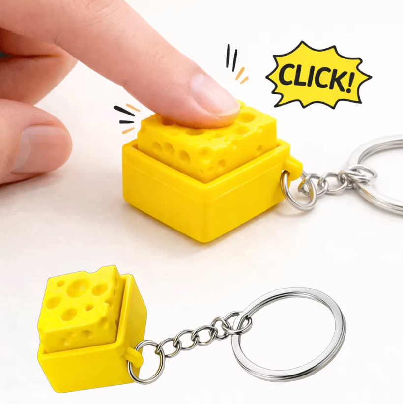 3D Printed Mini Cheese Keyboar - đánh giá và giá 3D Printing Plastic