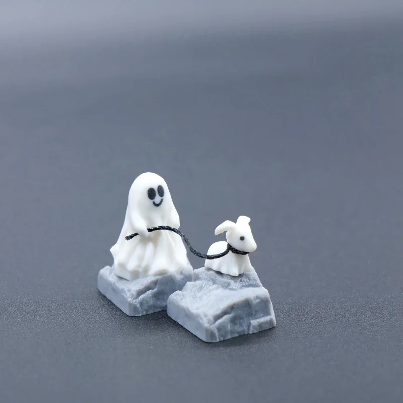 Ghost Puppy Resin Keycap Custo - đánh giá và giá 3D Printing Keycaps