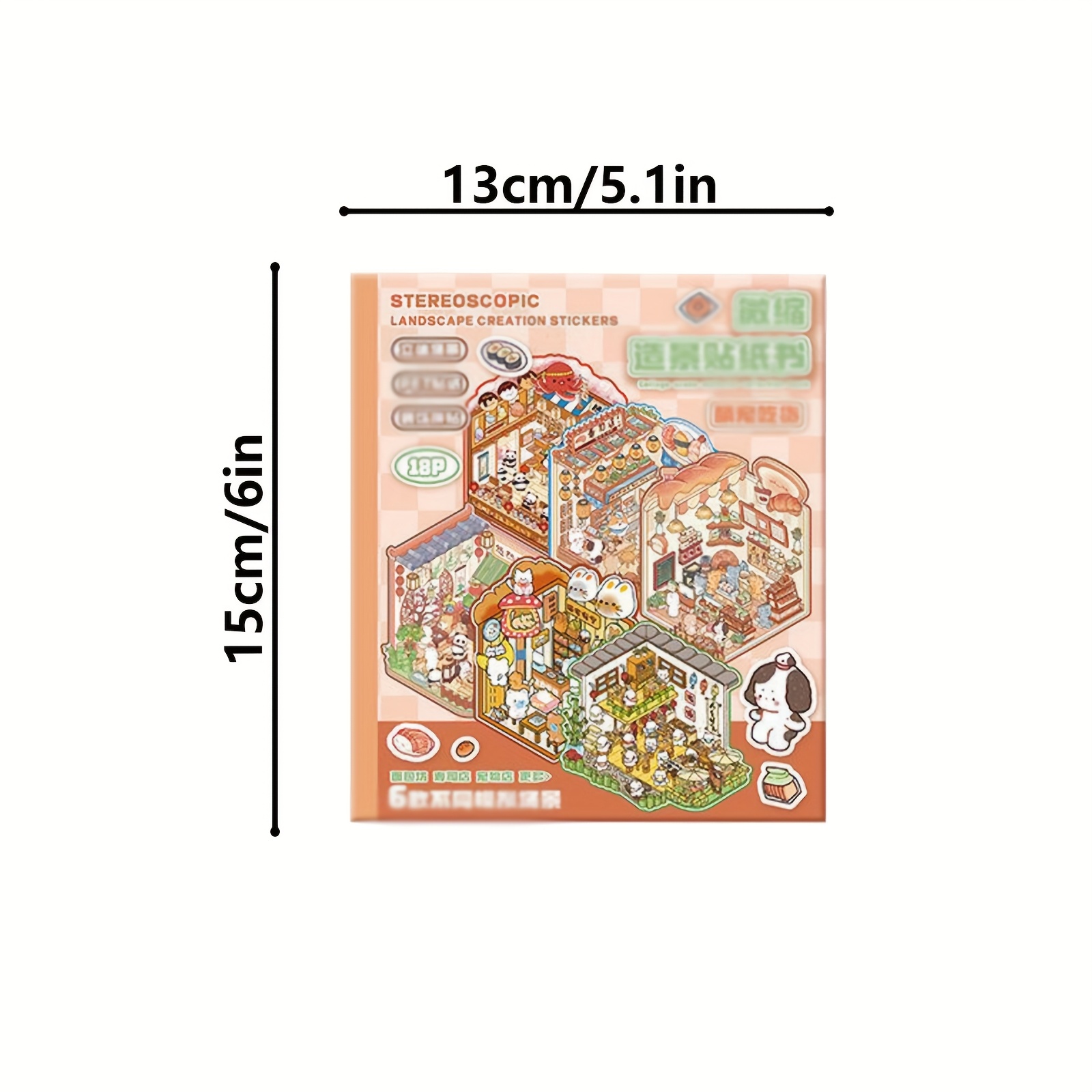 18 PCS 3D Mini Book Scene Stic - đánh giá và giá 3D Printing Vase