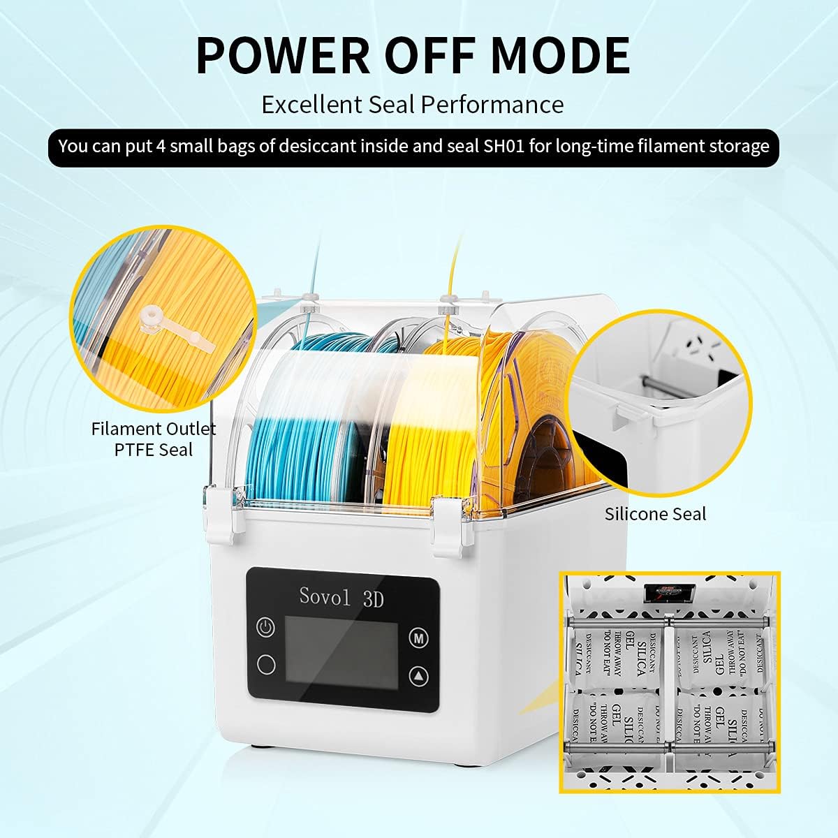 Sovol Filament Dryer 2023, SH0 - đánh giá và giá 3D Printing Fff