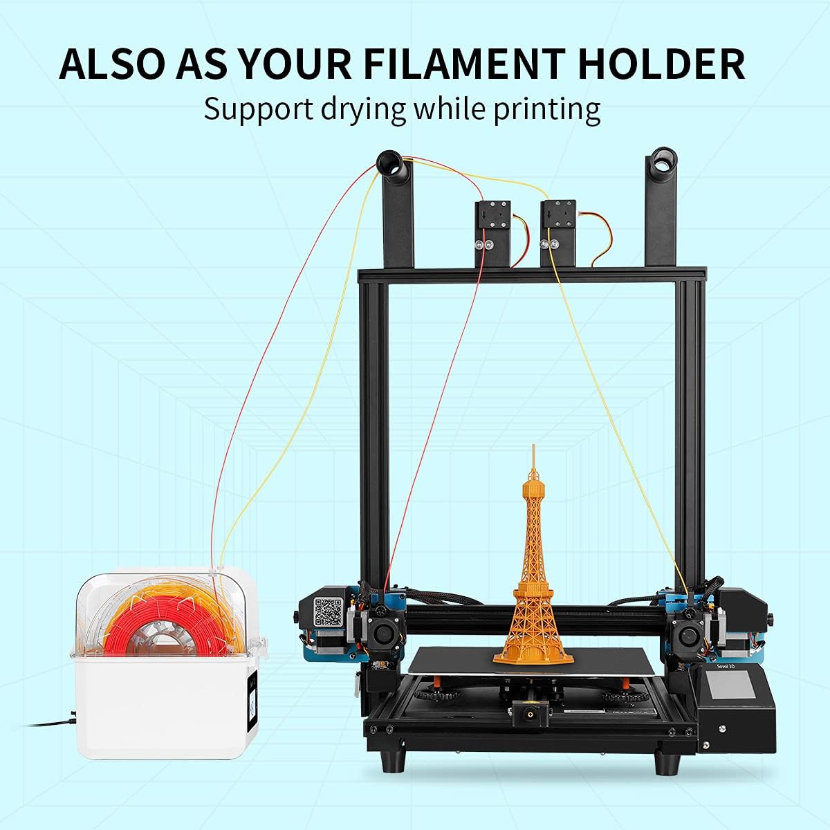 Sovol Filament Dryer 2023, SH0 - đánh giá và giá 3D Printing Fff