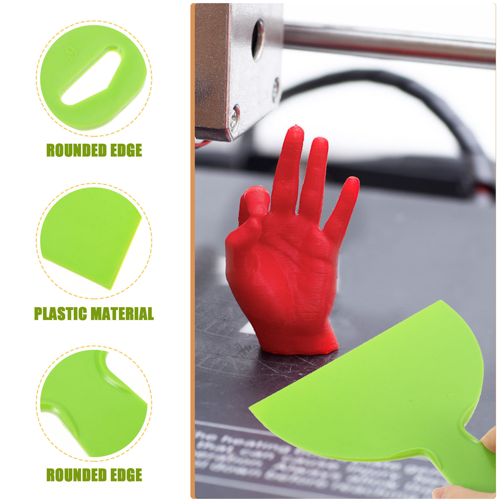 3Pcs 3D Printing Tool Kit Stai - đánh giá và giá Print Removal Spatula
