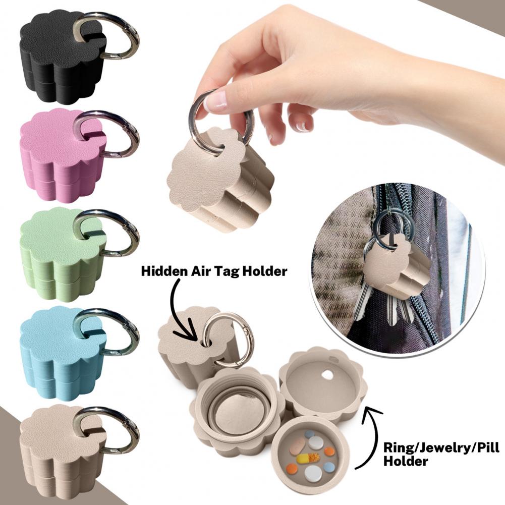 Keychain Pill Box Waterproof C - đánh giá và giá 3D Printing Stainless Steel