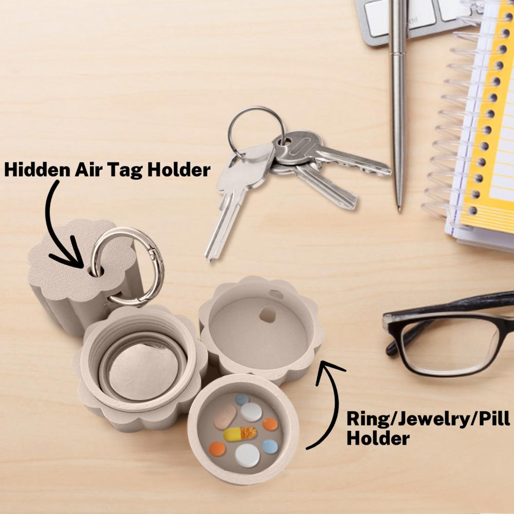 Keychain Pill Box Waterproof C - đánh giá và giá 3D Printing Stainless Steel