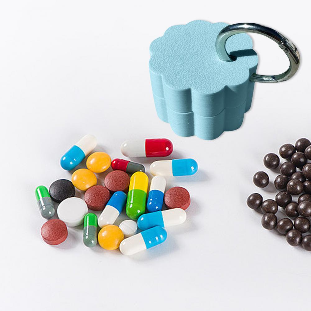 Keychain Pill Box Waterproof C - đánh giá và giá 3D Printing Stainless Steel