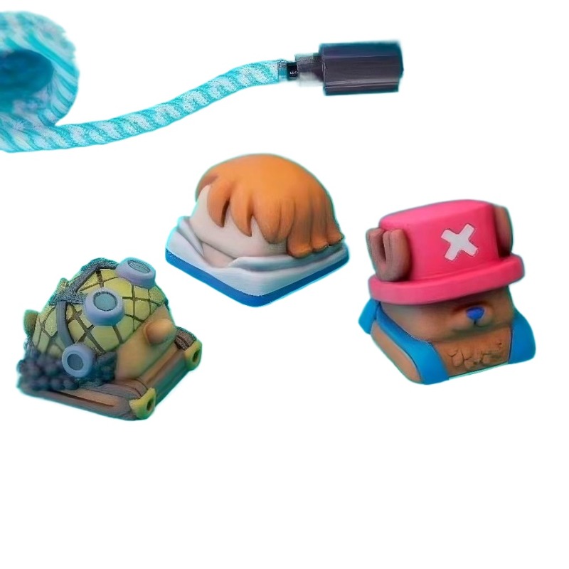 One Piece Chopper Nami anime c - đánh giá và giá 3D Printing Keycaps