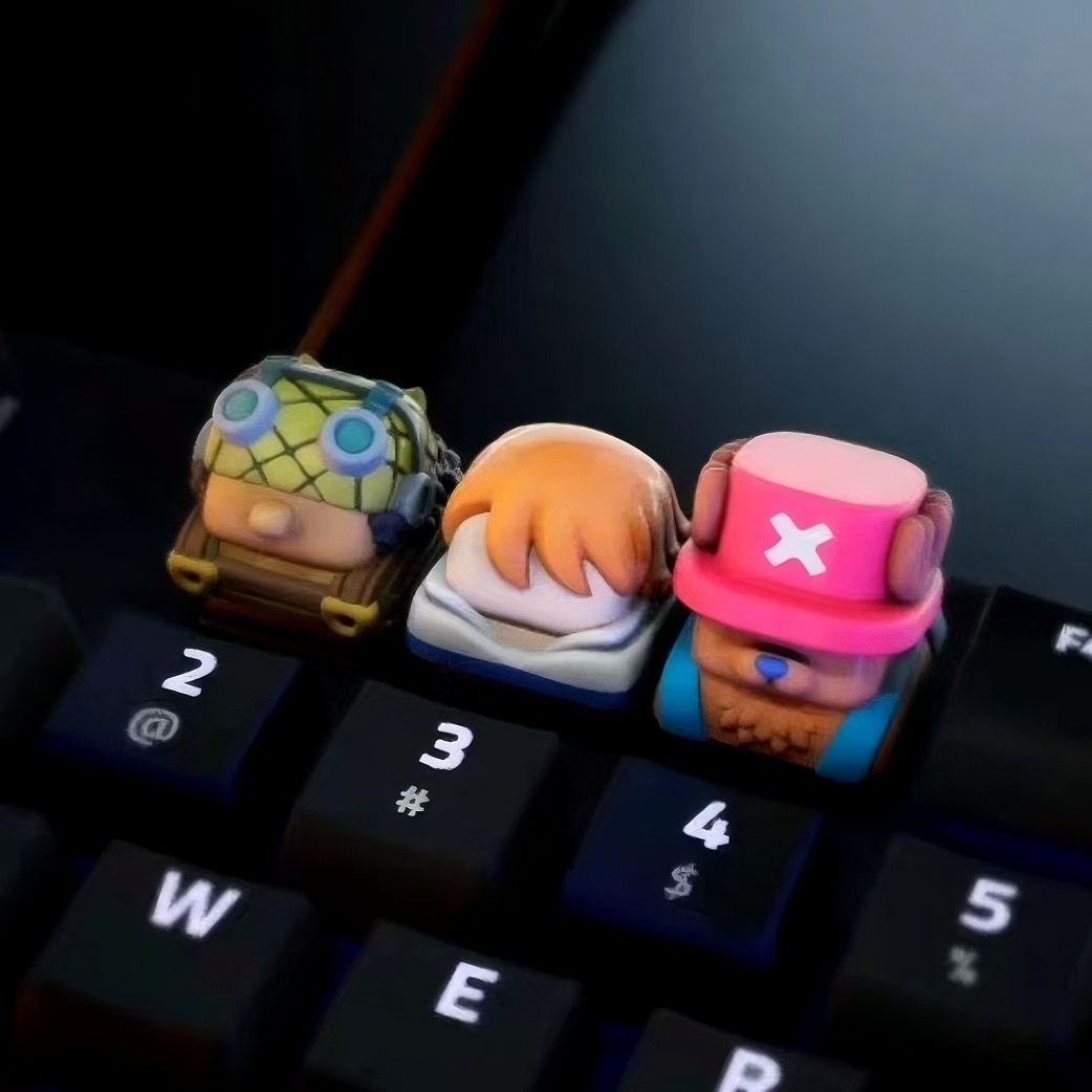 One Piece Chopper Nami anime c - đánh giá và giá 3D Printing Keycaps