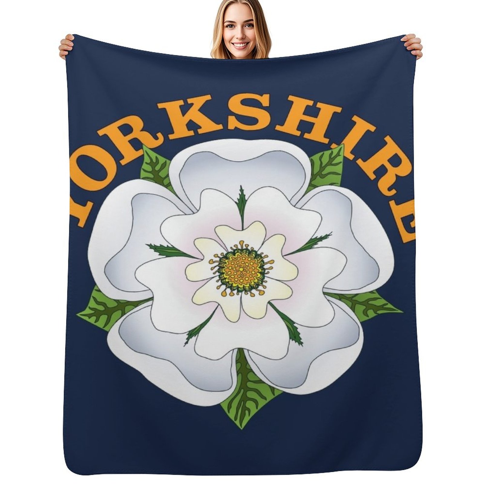 White Rose of Yorkshire Throw  - đánh giá và giá 3D Printing Yorkshire
