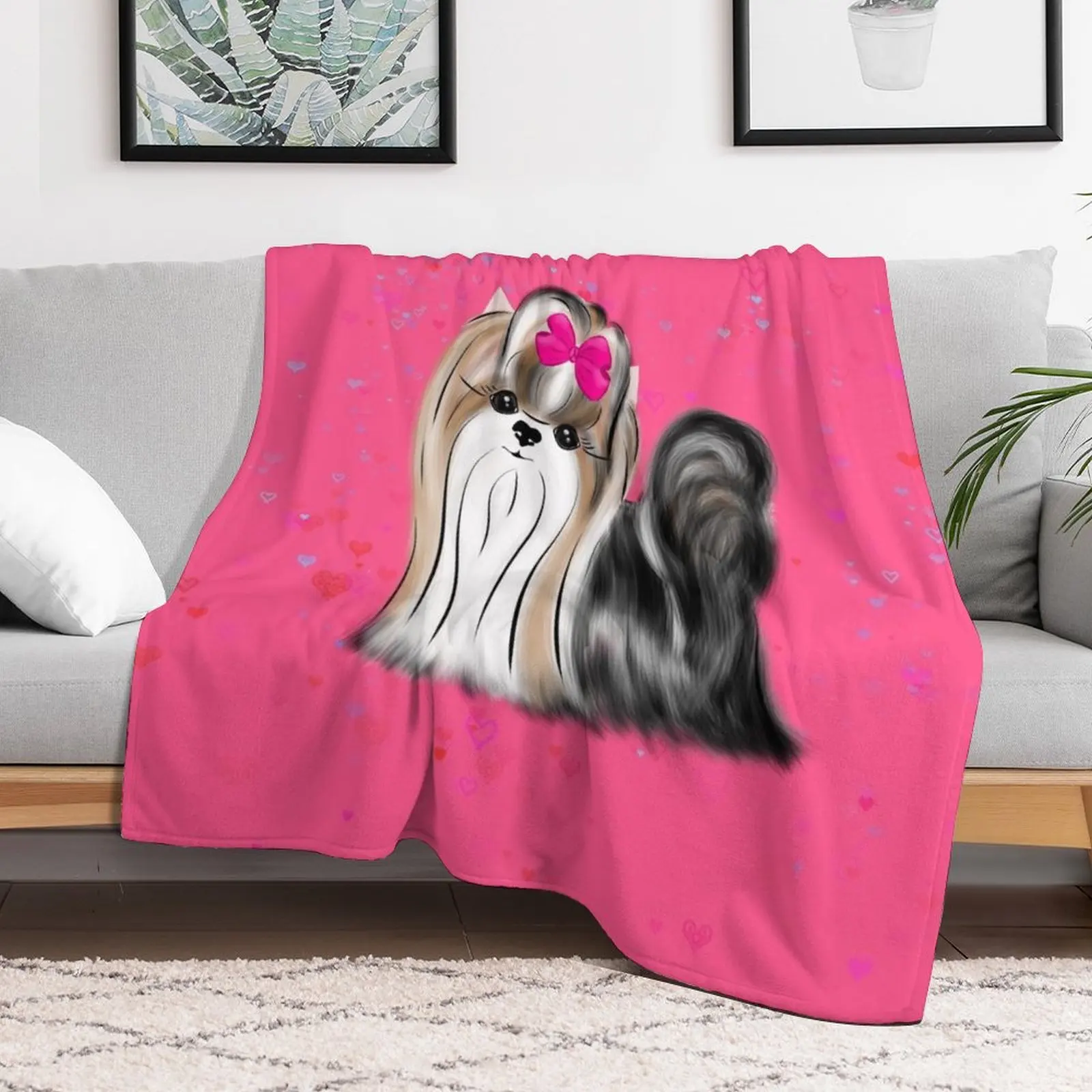 Biewer Yorkshire Terrier Throw - đánh giá và giá 3D Printing Yorkshire