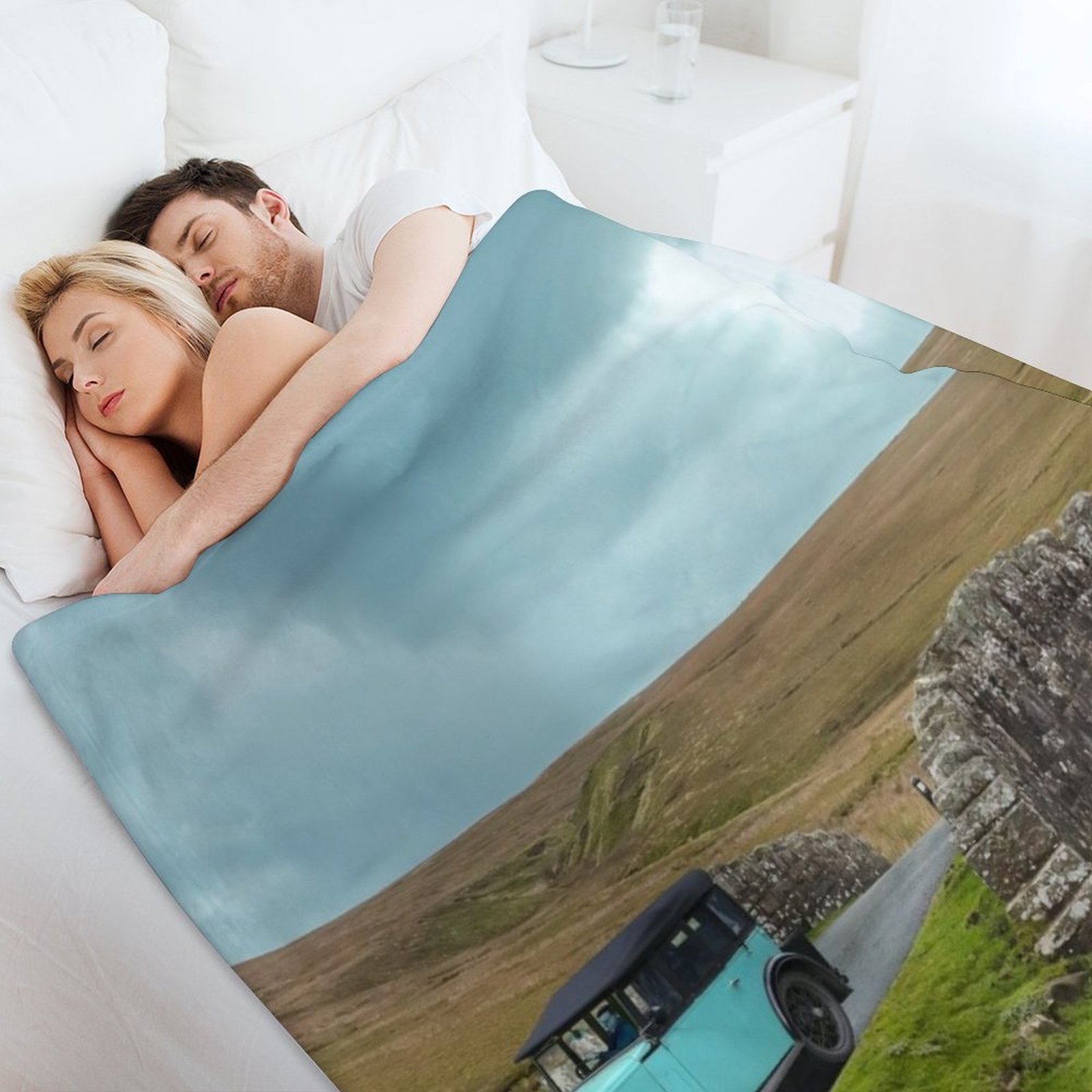 Yorkshire Moors Throw Blanket  - đánh giá và giá 3D Printing Yorkshire