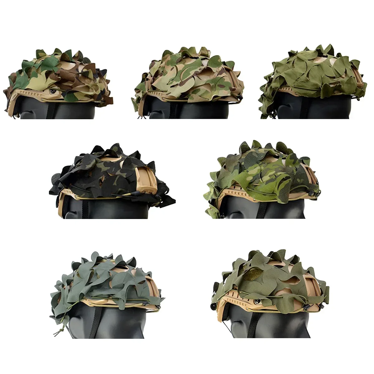 3D Camo Net FAST Helmet Cover  - đánh giá và giá 3D Printing Laser Cutting