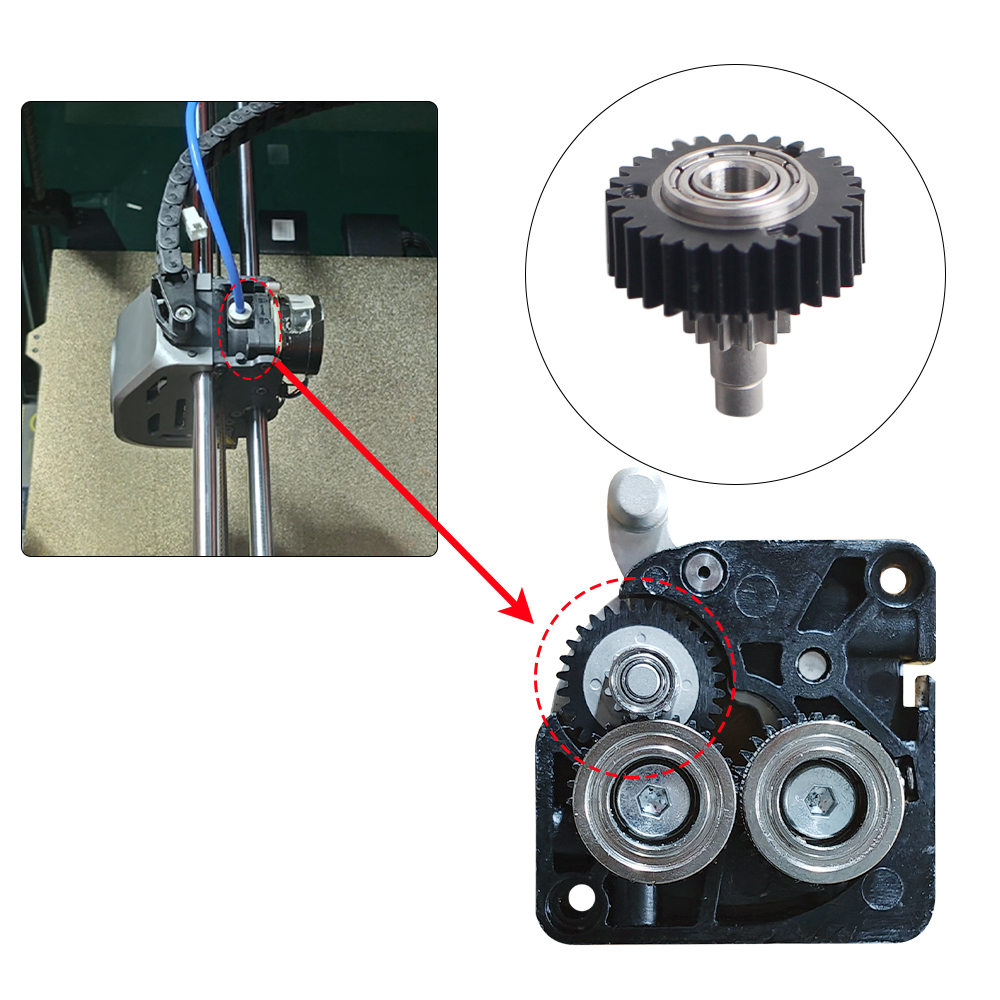 For Creality K1 K1C K1Max Extr - đánh giá và giá 3D Printing Fff