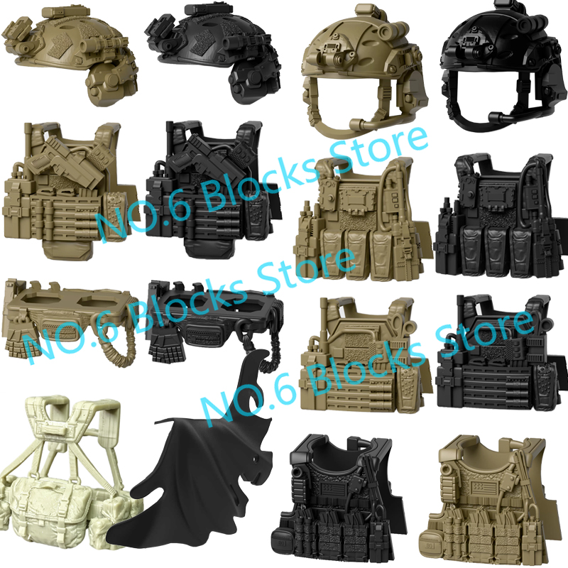 Military Figure Accessory Buil - đánh giá và giá 3D Printing Lego Bricks