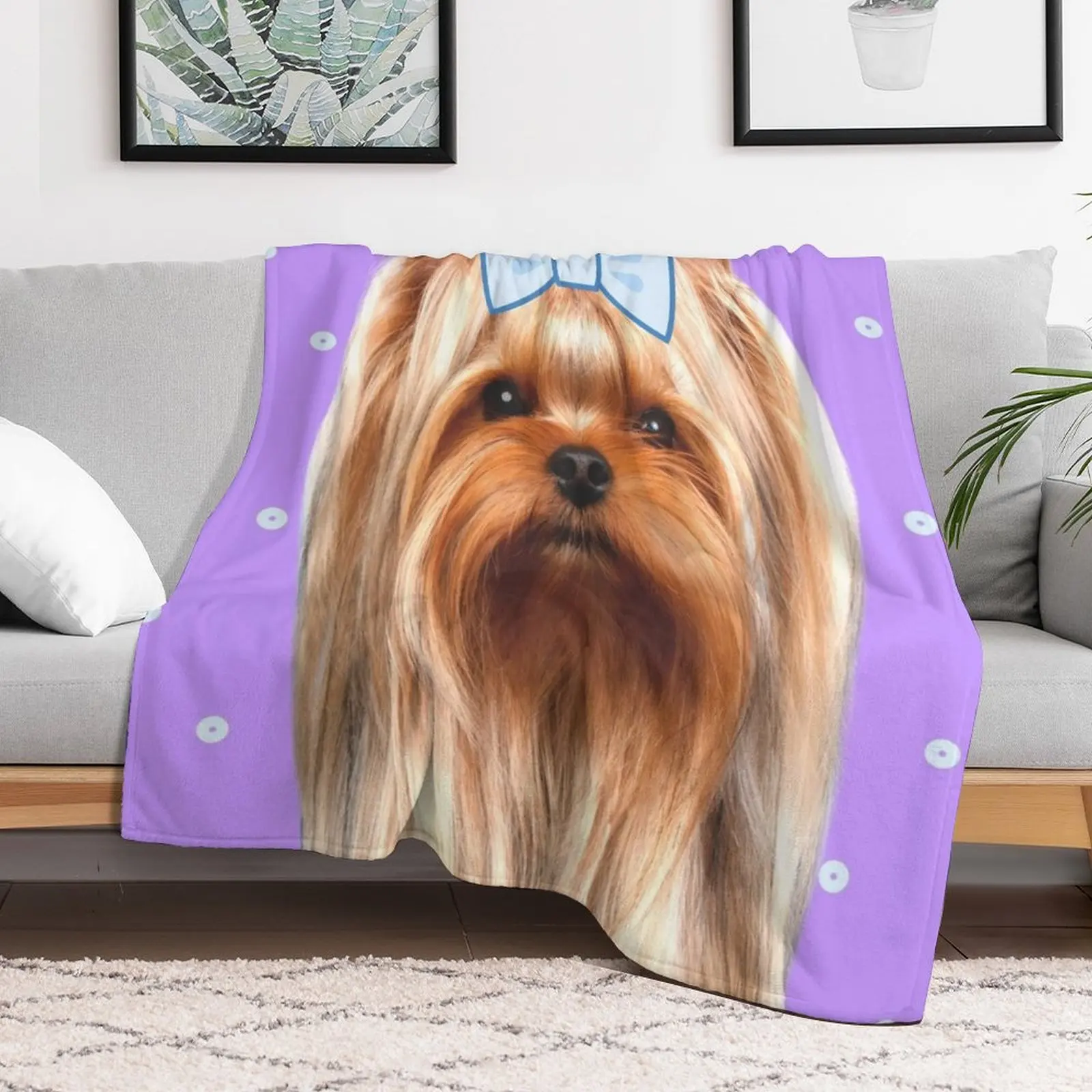 Cute purple yorkshire Throw Bl - đánh giá và giá 3D Printing Yorkshire
